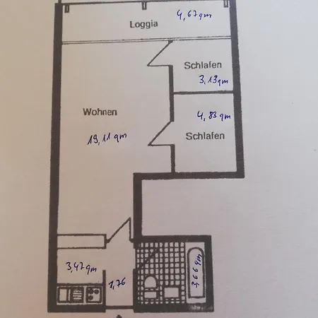 Apartment Lütte Höög